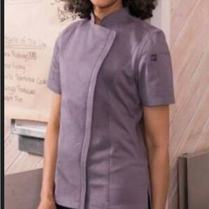 Chef Works Springfield Purple Chef Jacket